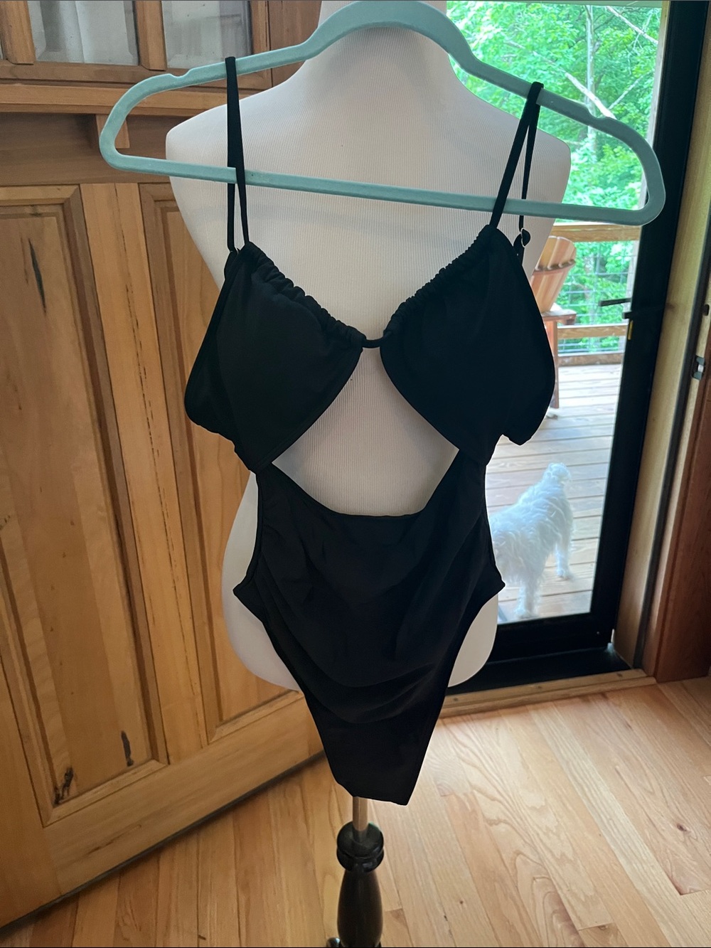 Black swimsuit